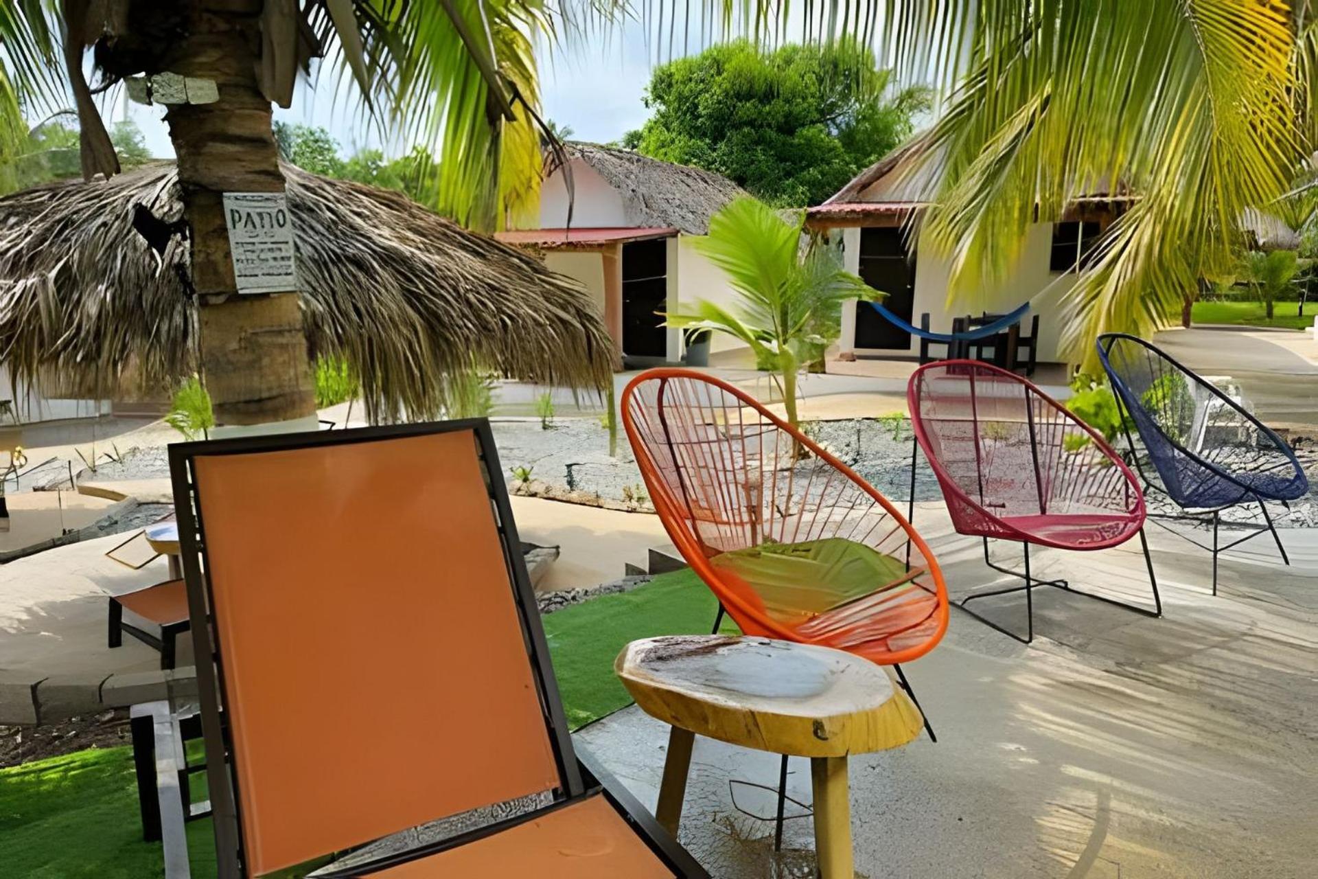Casa Las Palmas Playa La Saladita Zihuatanejo Esterno foto