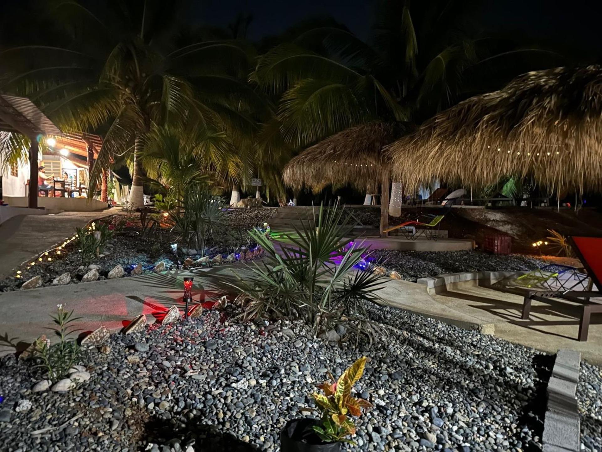 Casa Las Palmas Playa La Saladita Zihuatanejo Esterno foto