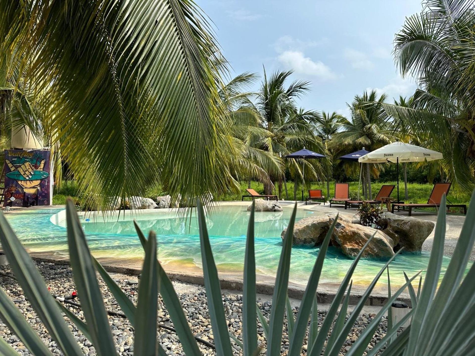 Casa Las Palmas Playa La Saladita Zihuatanejo Esterno foto