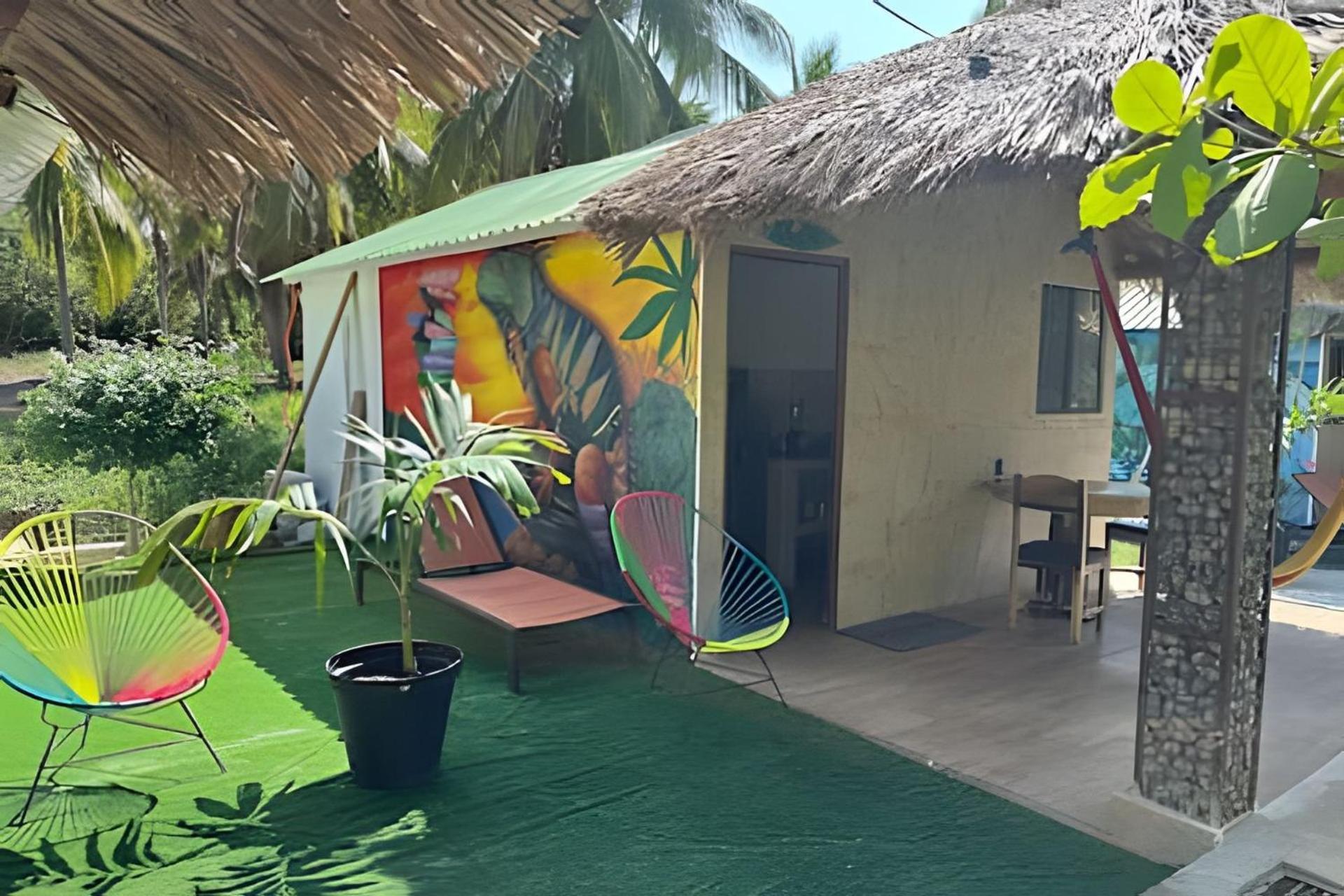 Casa Las Palmas Playa La Saladita Zihuatanejo Esterno foto