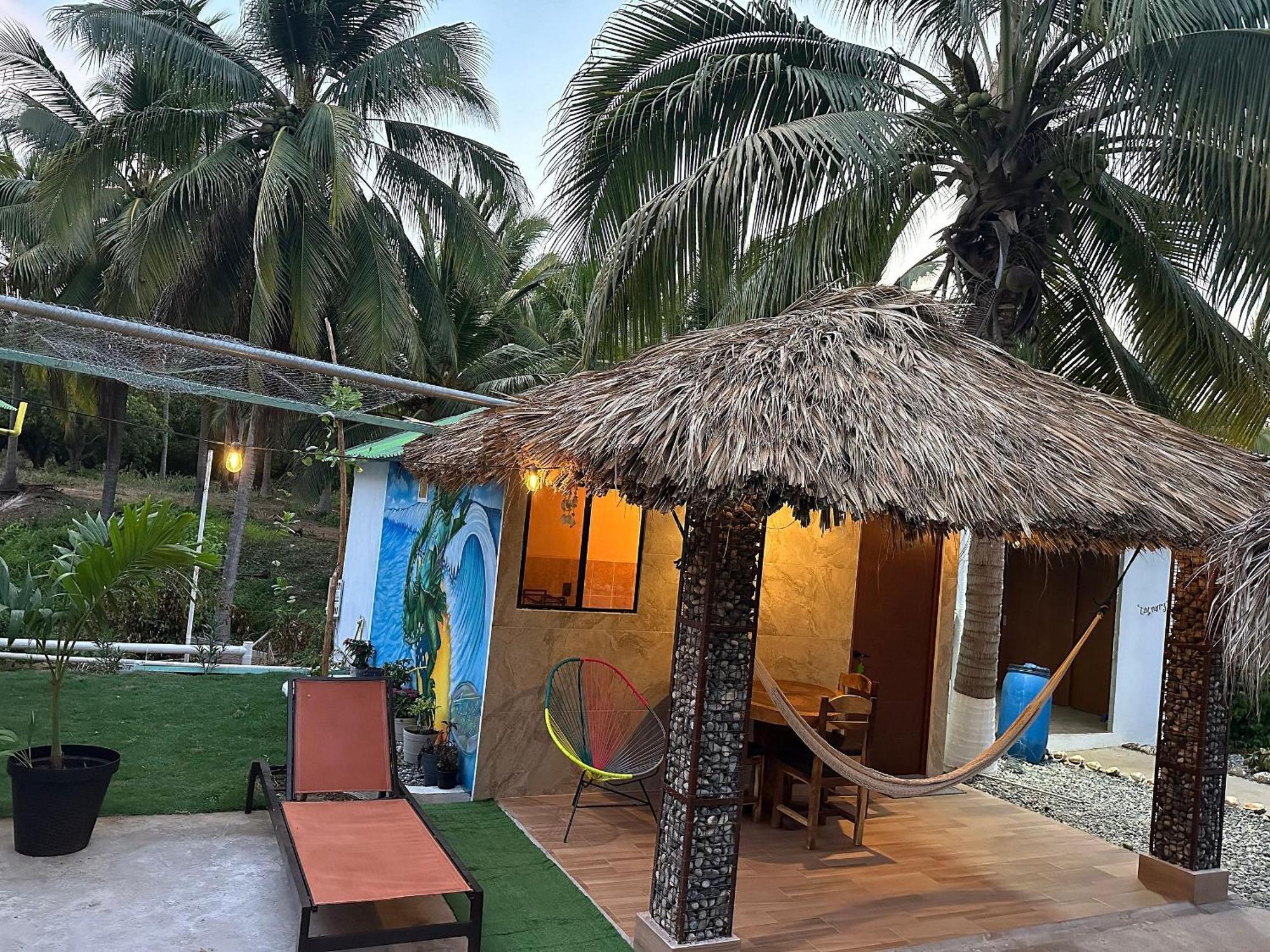 Casa Las Palmas Playa La Saladita Zihuatanejo Esterno foto